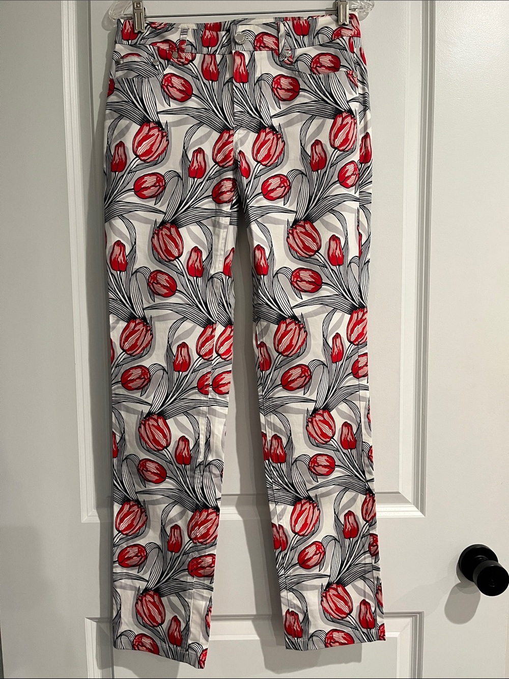Brooks Brothers tulip print pants sz 2